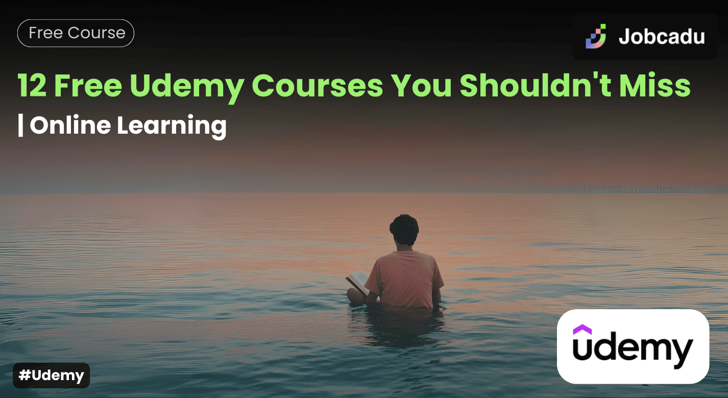 12 Free Udemy Courses You Shouldn't Miss