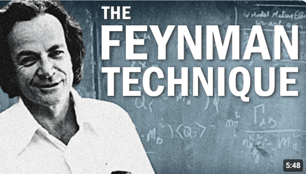 Learn More in Less Time: The Feynman Technique Explained